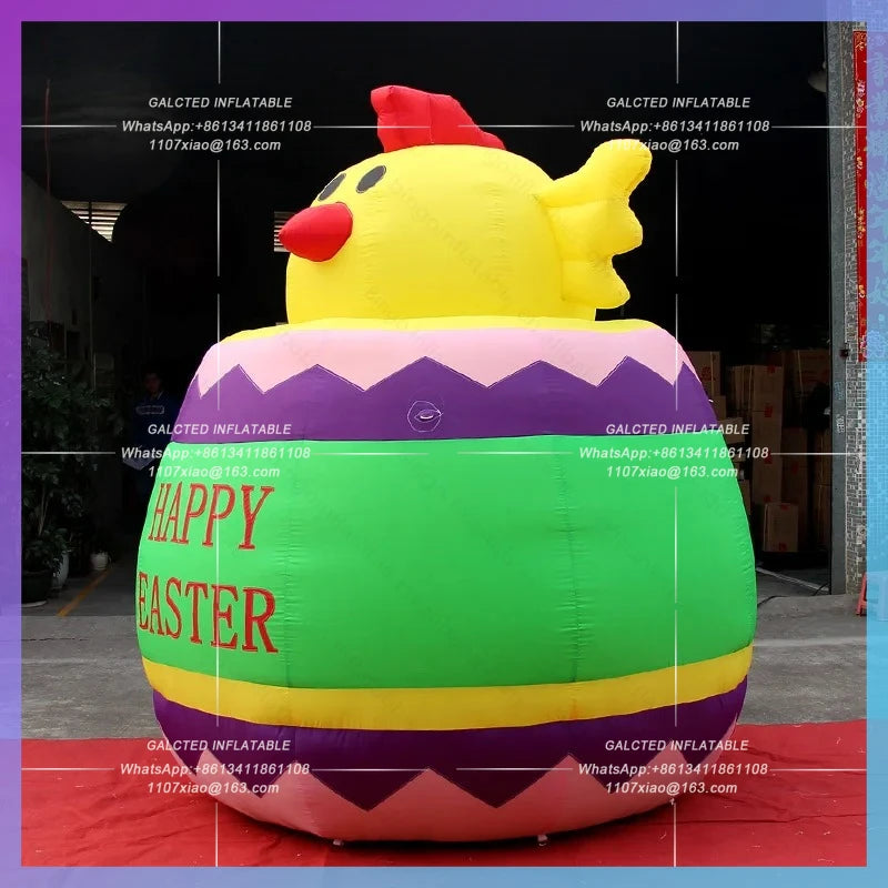 eggshell model for Easter party Inflatable Toys inflatable lucky chick out of  lovely blow up chick for advertising toys party