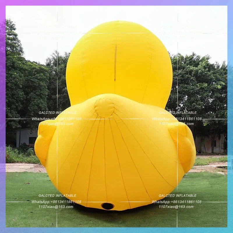 Costume Inflatable Cartoon  Inflatable Yellow Duck Toys Yellow Duck For Advertising Inflatable Toys