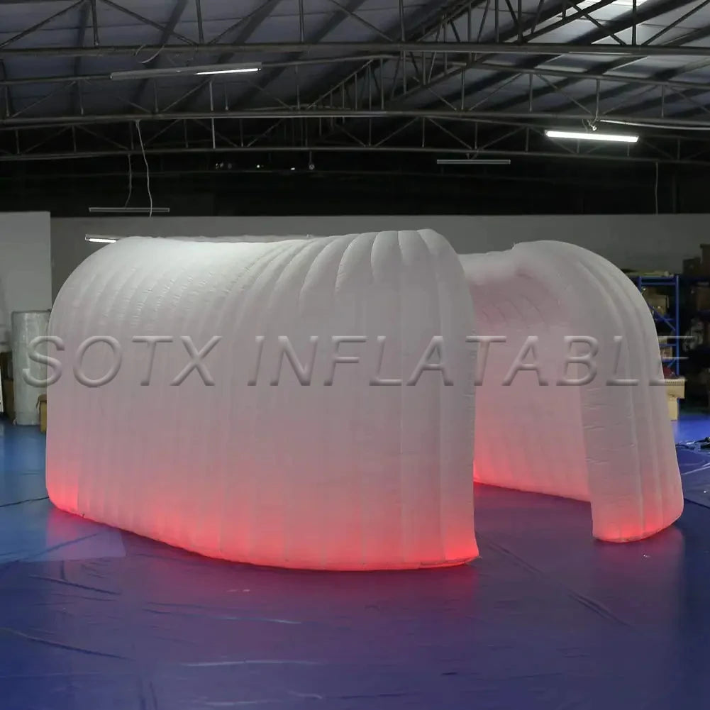 Show Wedding Conference 19.7ft Inflatable Office Pod Tent Meeting Room Party Tent with Blower for Events Exhibition Trade