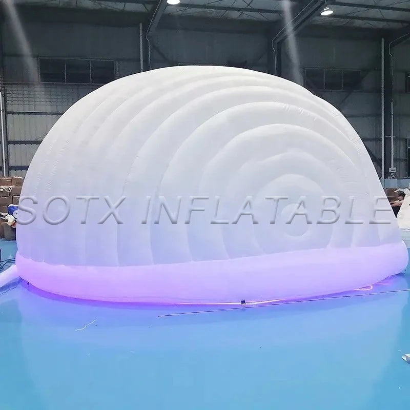 Trade Show Exhibition Giant Inflatable Dome Tent Portable Inflatable Cover Structure Tent for Event Party Stage Wedding
