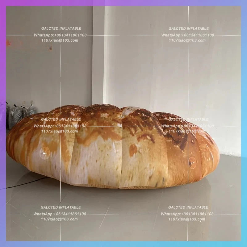 baguette frosted bread air model Inflatable replica dinner bag bakery bakery carb festival stand advertisement