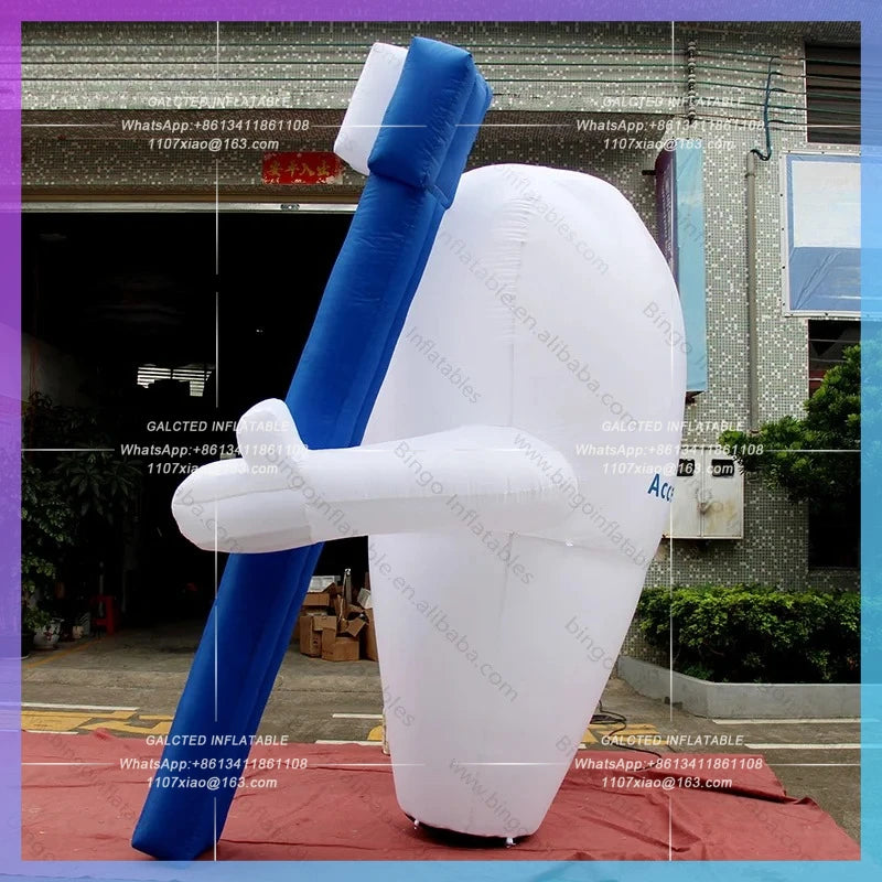 Inflatable Teeth For Dental Hospital Made 3M High  Advertising And Event Decoration-Toys