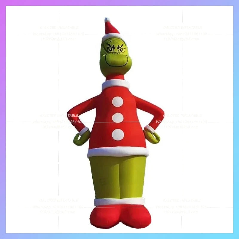 inflatable christmas cartoon man Huge  for new year advertising decoration