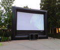 for outdoor party event big fast set up inflatable cinema screen, easy set up inflatable mobile screen