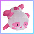 outdoor decoration with cute Inflatable Pink Panda model atmosphere for parent-child interaction on children's Day