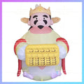 inflatable god of wealth chinese year Chinatown new year festival  hometown lucky cartoon man for spring activity decoration