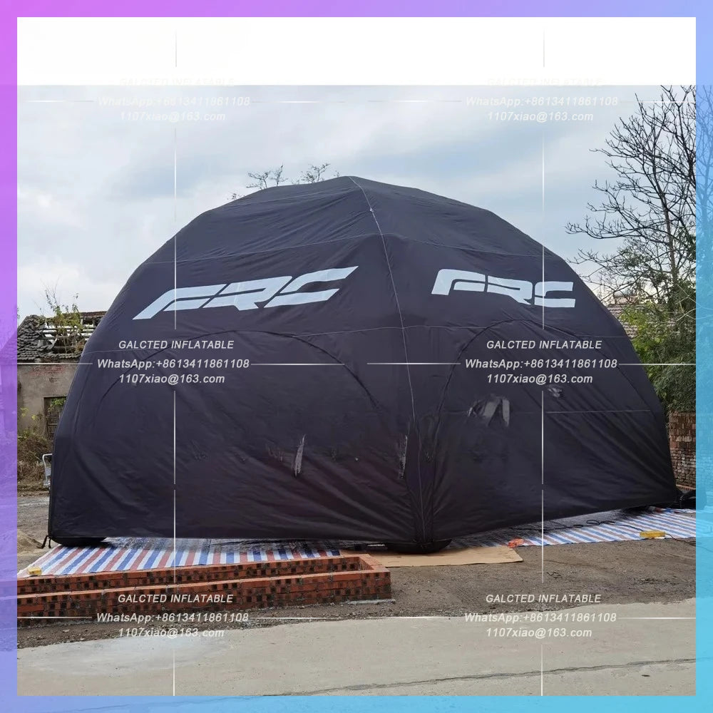 Inflatable Spider Tent with full cover High quality Custom 10m Outdoor Giant ,Inflatable Gazebo,car garage tent for Advertising