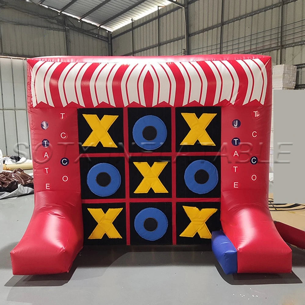 Game For Party Orient Giant 2 In 1 Carnival Inflatable Tic Tac Toe And Connect 4 Giant Double Fun Inflatable Sports