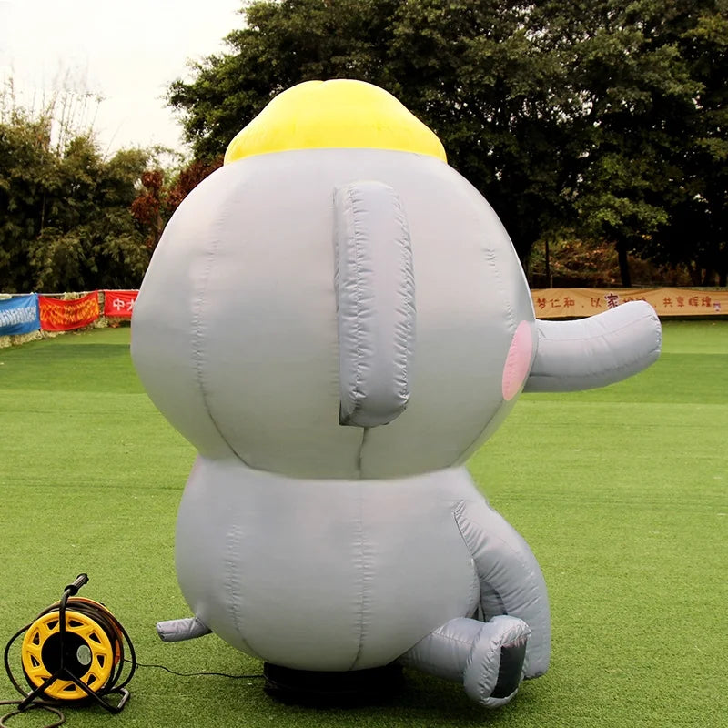 Inflatable Toys Elephant 2 Meters High Large Cartoon Animal Balloon Toy For Decoration-toys