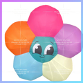 garden flower gallery exhibition spring Colorful pink inflatable flower botanical activity decoration inflatable model
