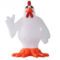 Event Activity Decorations 4m Inflatable Cock Rooster Model Advertising Chicken with Air Blower for Commercial Advertising