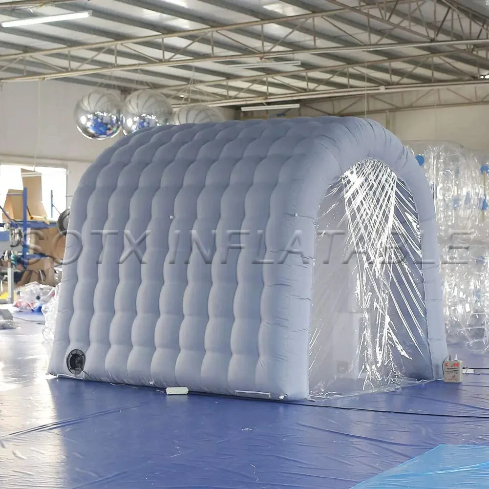 School Street Highway Inflatable Emergency Tunnel Tent Inflatable Channel House for Dental Clinic Supermarket Shop