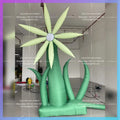 Halloween pranks alien flowers Inflatable flower model horror lighting atmosphere arrangement