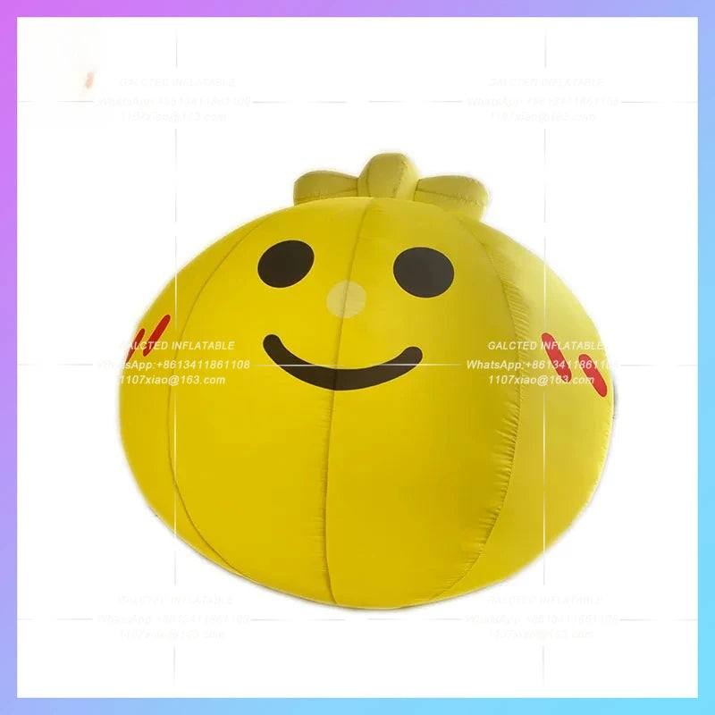 lovely atmosphere decoration shopping mall Inflatable cartoon large bamboo dragonfly ball IP outdoor atrium advertising planning