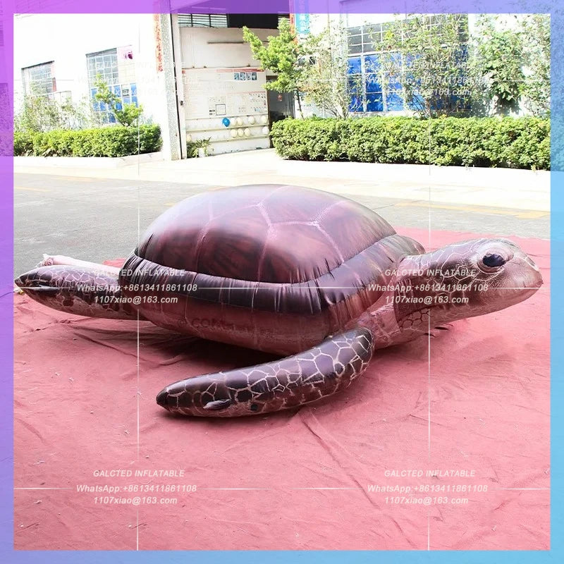 Inflatable Walrus / Shark Balloons / Ocean Theme Inflatable Sea Turtle for Decoration /  Inflatable Marine Life - Toys