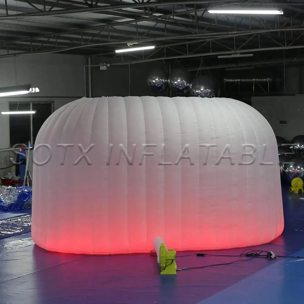 Show Wedding Conference 19.7ft Inflatable Office Pod Tent Meeting Room Party Tent with Blower for Events Exhibition Trade