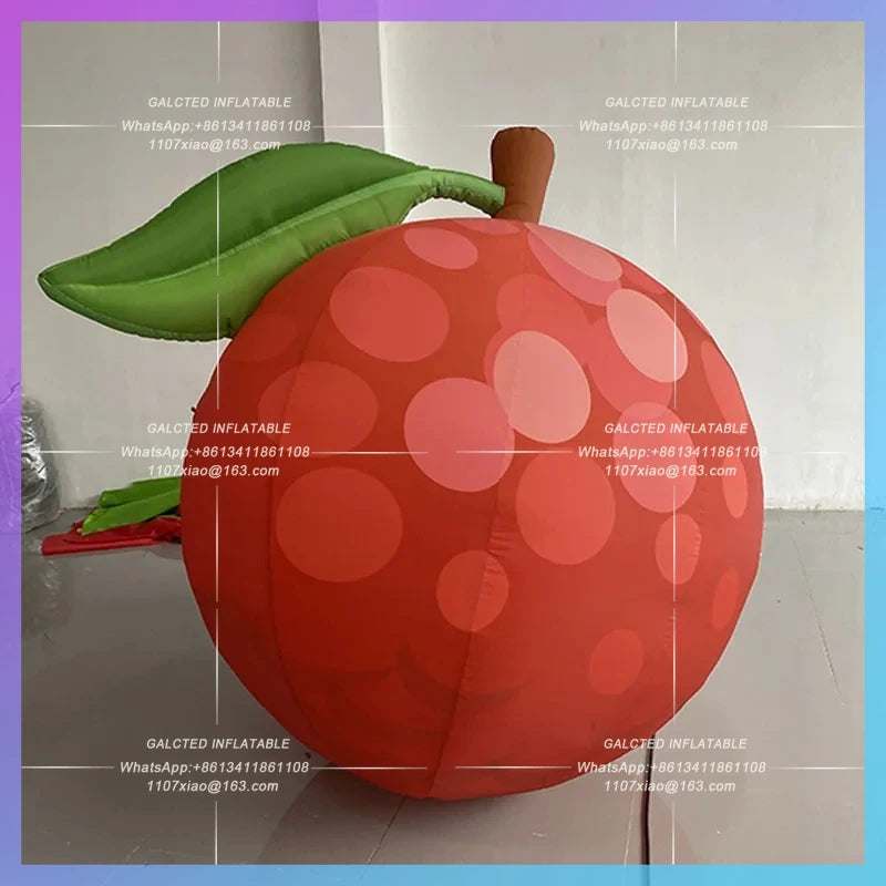 Myrica rubra lychee air model Inflatable simulation fruit farm outdoor activity bazaar bar interactive lighting arrangement