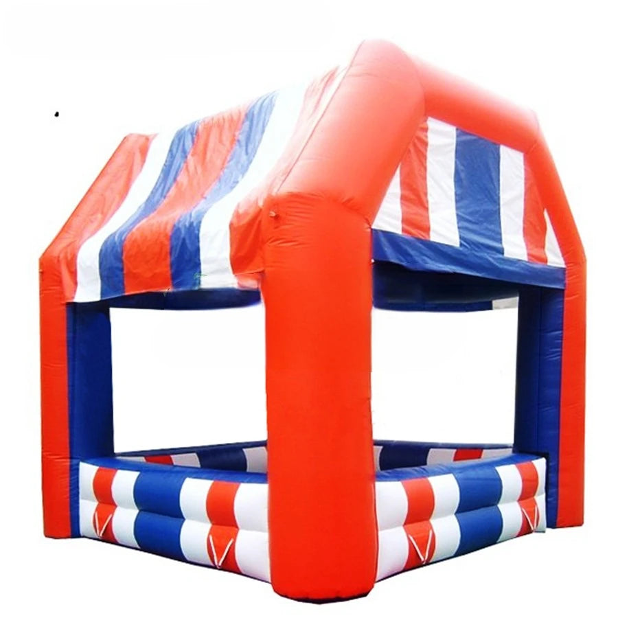 for party inflatable food booth,carnival booth,stall promotional tent,stall kiosk/sampling station