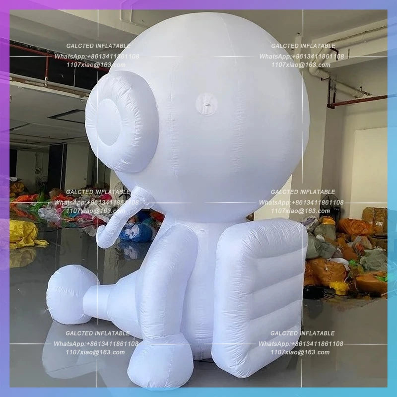 inflatable white astronaut portable inflatable huge astronaut character