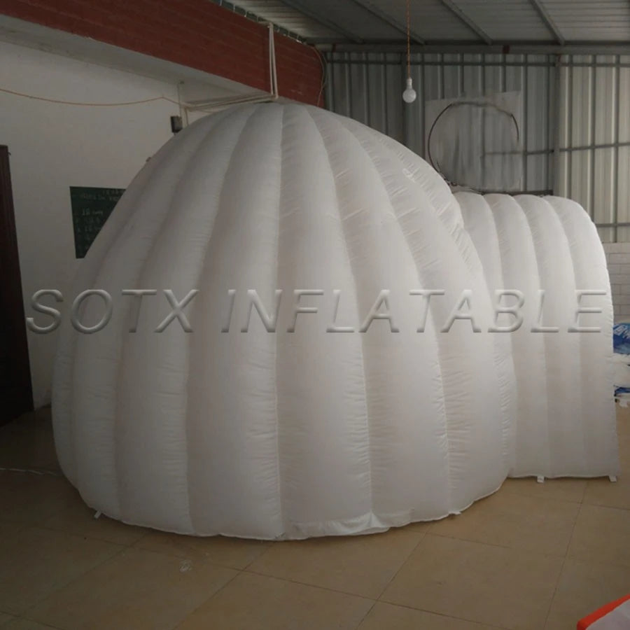 Outdoor Party Activity 2023 Inflatable Kids Igloo Play Tent House for