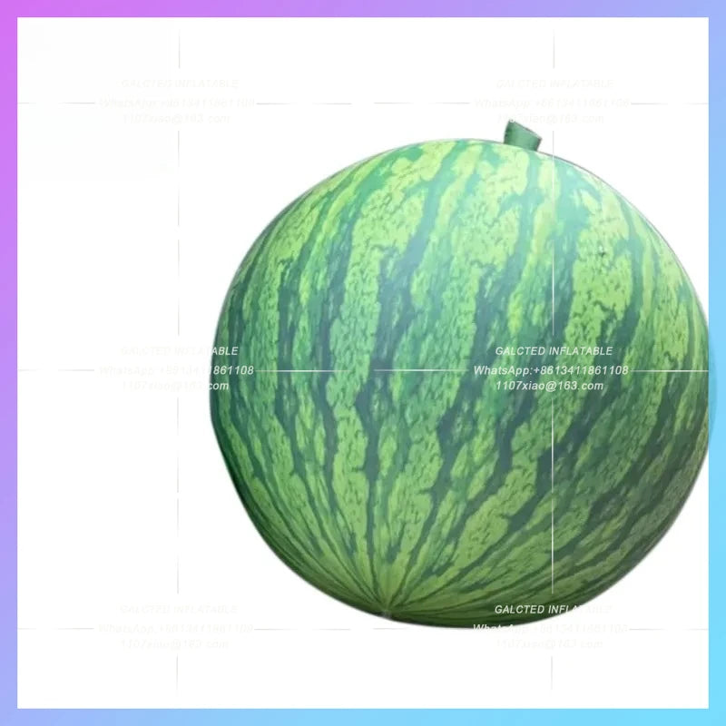 watermelon festival rural fruit  Inflatable watermelon air model market music festival bar stage lighting advertisement