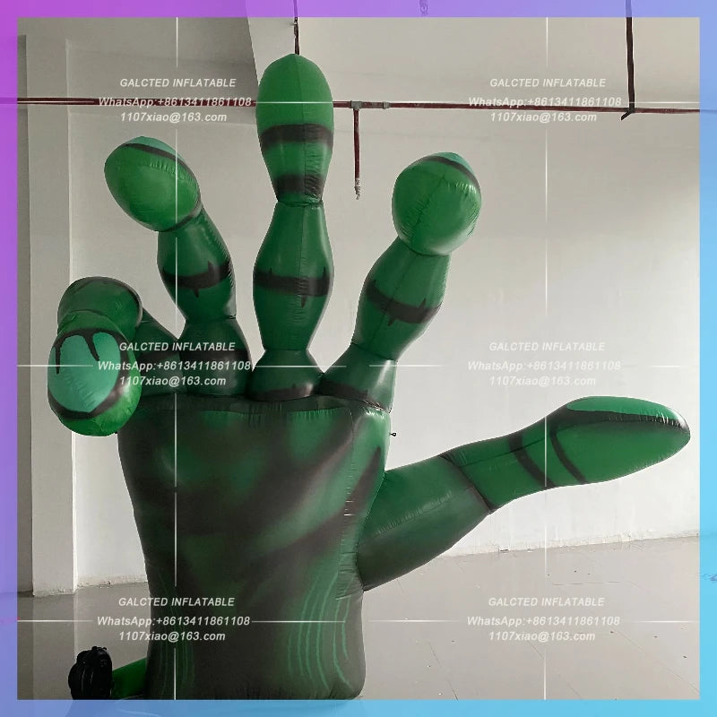 inflatable horror Ghost Hand Model Halloween Mall Bar atmosphere interactive props ghost