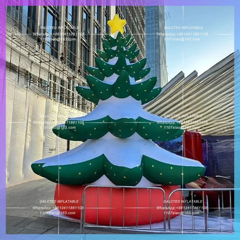 christmas tree green trees New year inflatable  for home shop store decoration