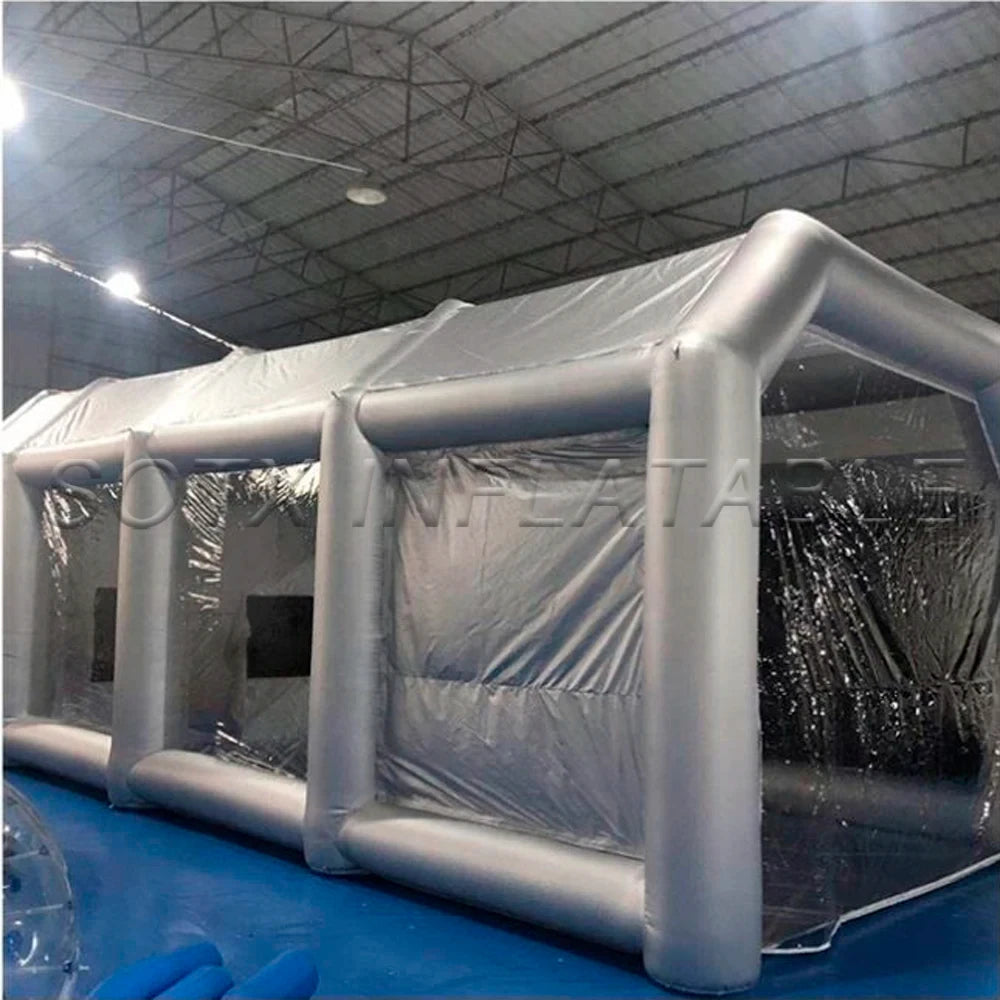 To Most Car Models Automobile Giant Inflatable Car Workstation Spray Paint Booth Tan Spray Painting Booths Sewinfla Applicable