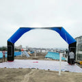 Outdoor Event 8m Wide Marathon Arch Inflatable Race Arches Start Finish Line Archway For