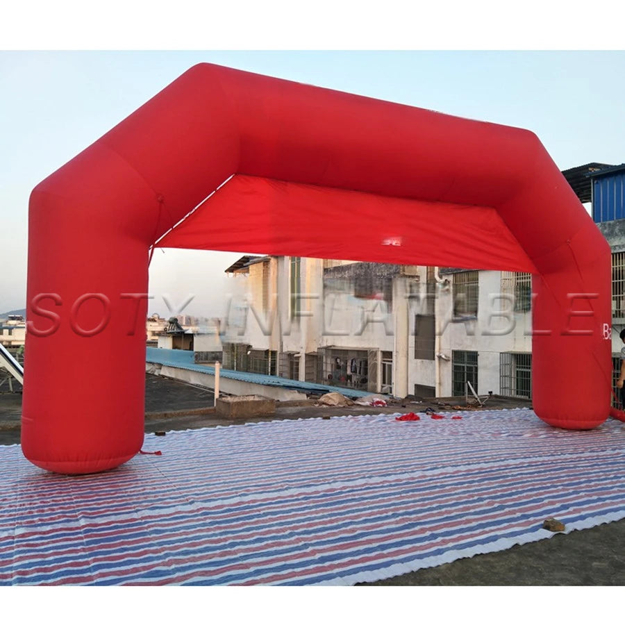 Gate Race Event 8mWx4mH Inflatable Arch Archway Entrance with banner for Sports