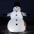 Large Outdoor Free Shipping Christmas Inflatable Snowman With Fan&Led Lights Giant Christmas Decoration For Promotion