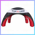 inflatable spider tent Custom made 12x6m 4legs large with yellow cover inflatable car garage tent structure for exhibition