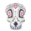 Inflatable Halloween Skull with LED Lights - Spooky Decorations for Bars and Parties