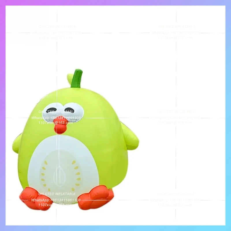 parent-child interactive park Inflatable cartoon cute chicken air model city-themed flash mob market event planning