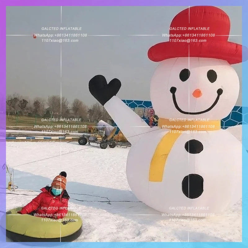 Christmas Snowman Cartoon Giant Inflatable for Christmas Decoration