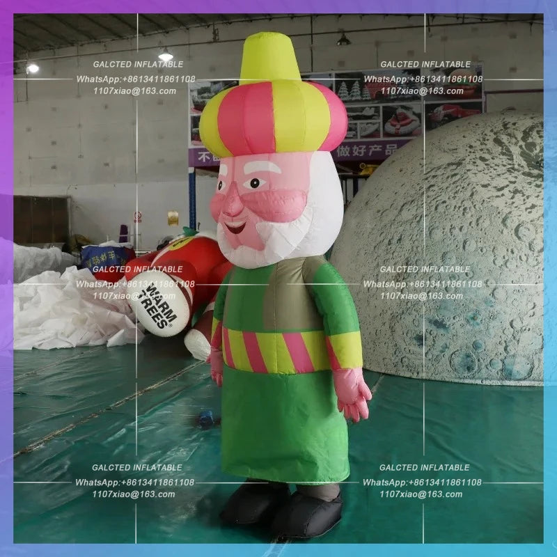Inflatable Ramadan Cartoon Character Walking Costume Inflatable Toys 2.6 Meters Height  For Party Decoration Toys -BG-C0706
