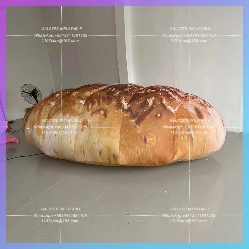 baguette frosted bread air model Inflatable replica dinner bag bakery bakery carb festival stand advertisement