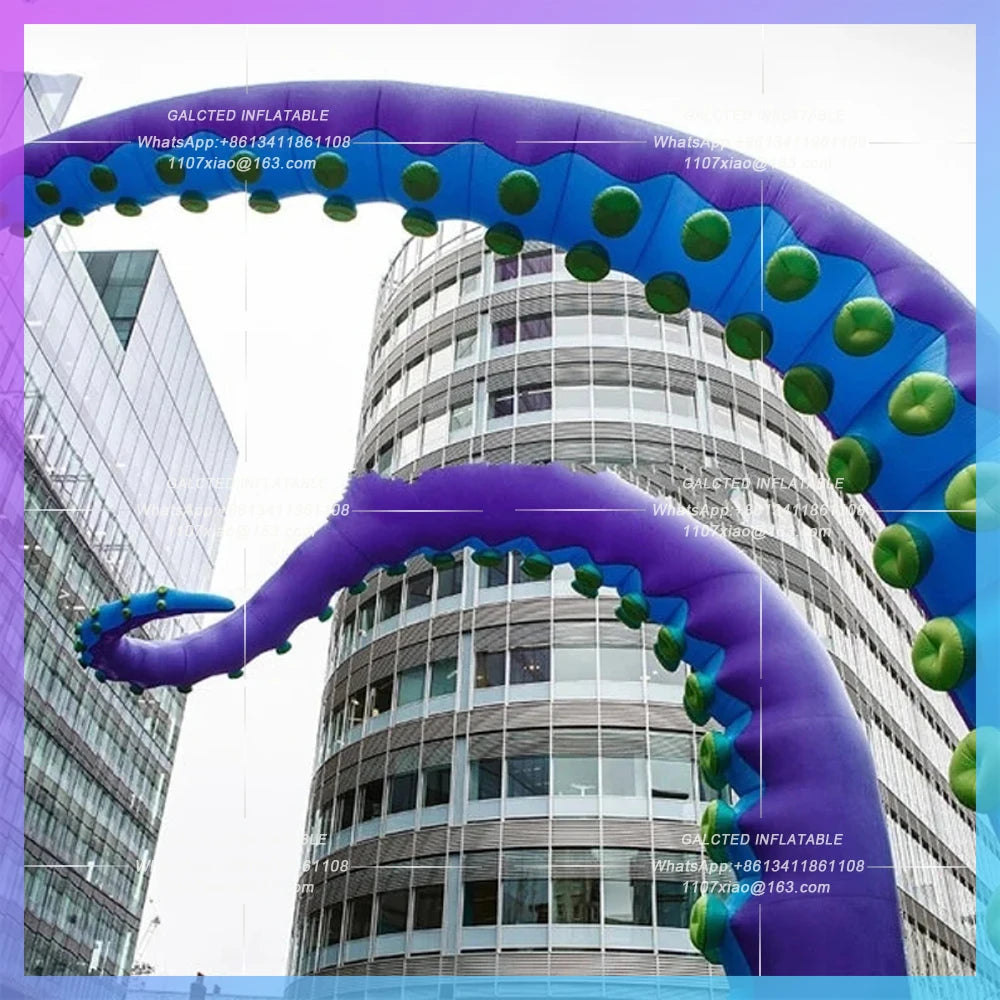 inflatable octopus tentacles with affordable price Elegant super giant  inflatable octopus arm for Halloween decoration