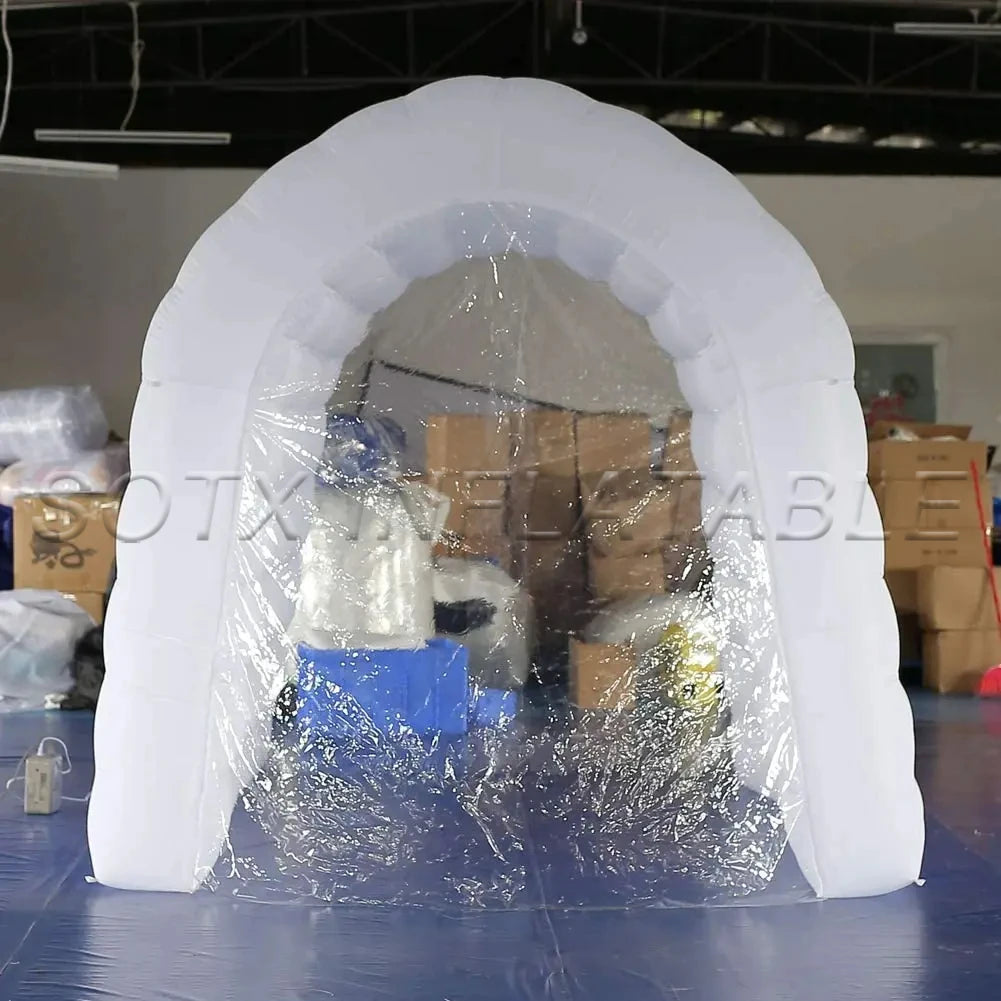 School Street Highway Inflatable Emergency Tunnel Tent Inflatable Channel House for Dental Clinic Supermarket Shop