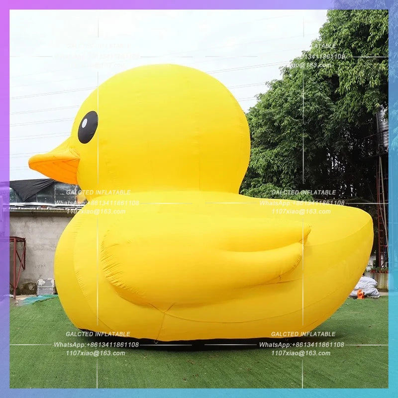 Costume Inflatable Cartoon  Inflatable Yellow Duck Toys Yellow Duck For Advertising Inflatable Toys