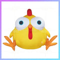 cute hen egg for restaurant fried chicken Yellow big eyes inflatable chicken big cock cartoon store advertising prop