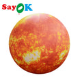 0.25mmPVC Inflatable Planets Solar System Inflatable Sun Planet Balloon for Educational Institution/Planetarium Decoration