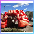 inflatable brain model colorful Lifelike 4m giant  promotional fearful inflatable cerebrum replica tent for medical display