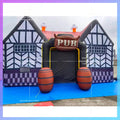 Inflatable PUB Tent traditional english local Portable Oxford 6x5x5m inflatable bar full printing inflatable irish pub for party