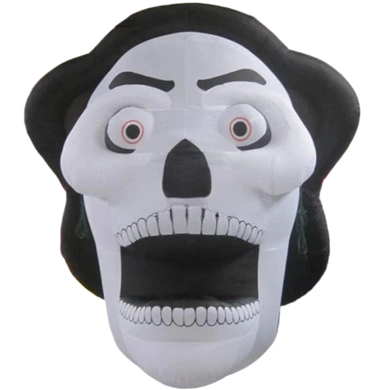 Hot Sale 2025 Halloween 3m Giant Inflatable Skeleton Model with Skull Head Ideal for Ceiling Decoration