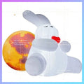 China National Day double-day Inflatable cartoon rabbit on the Moon Air Model Celebration IP linkage mall advertising props