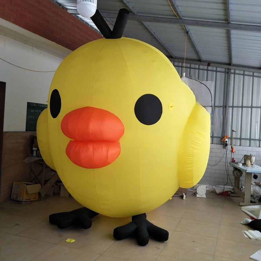 in United States Beautiful Grand Yellow Inflatable Chicks For Promotion Decoration