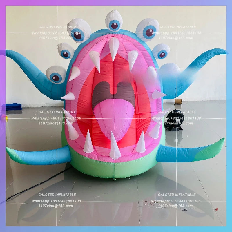 atmosphere activities mall  Amusement park bar KTV theme plaza decorated with inflatable little monster gas model