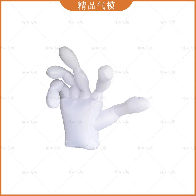 Inflatable Halloween Ghost Hand - Spooky Prop for Bars, Malls, and Haunted House Decorations