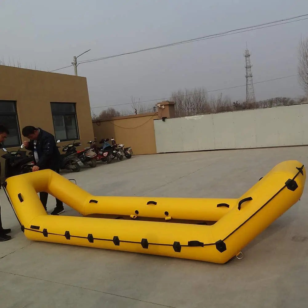 Sled Jet Ski Board 1.2mm PVC Inflatable Rapid Deployment Raft Water Rescue Boat Inflatable Rescue